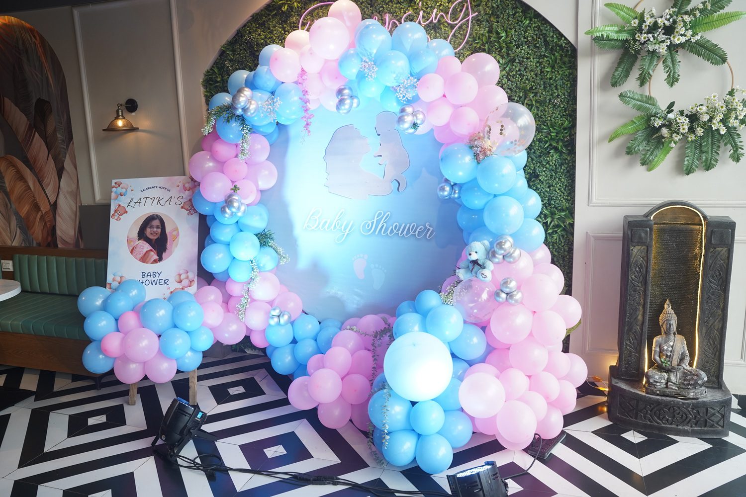 baby shower celebration at bouncing bunny - Copy