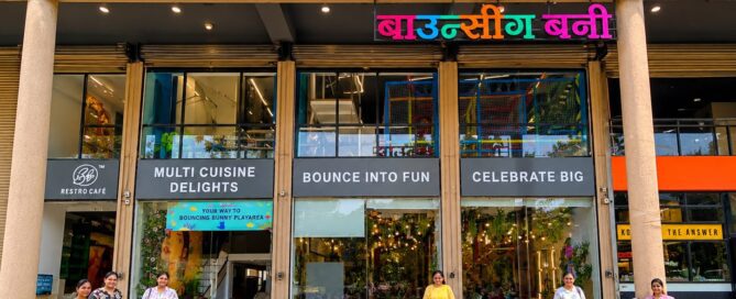 School picnic at Bouncing Bunny in Kharghar, Navi Mumbai